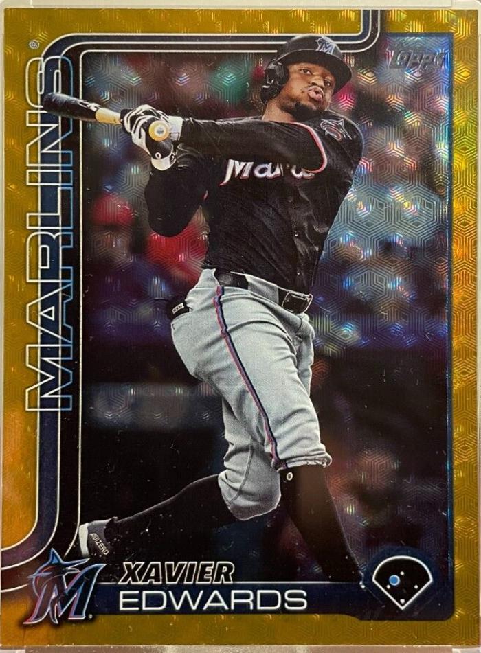 Xavier Edwards [Foilfractor] #258 Prices | 2025 Topps | Baseball Cards