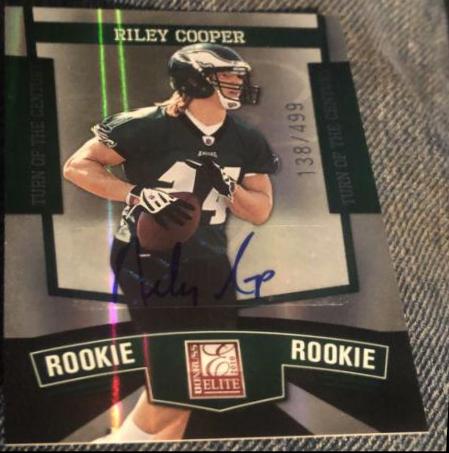 Riley Cooper #125 2010 Panini Donruss Elite Football