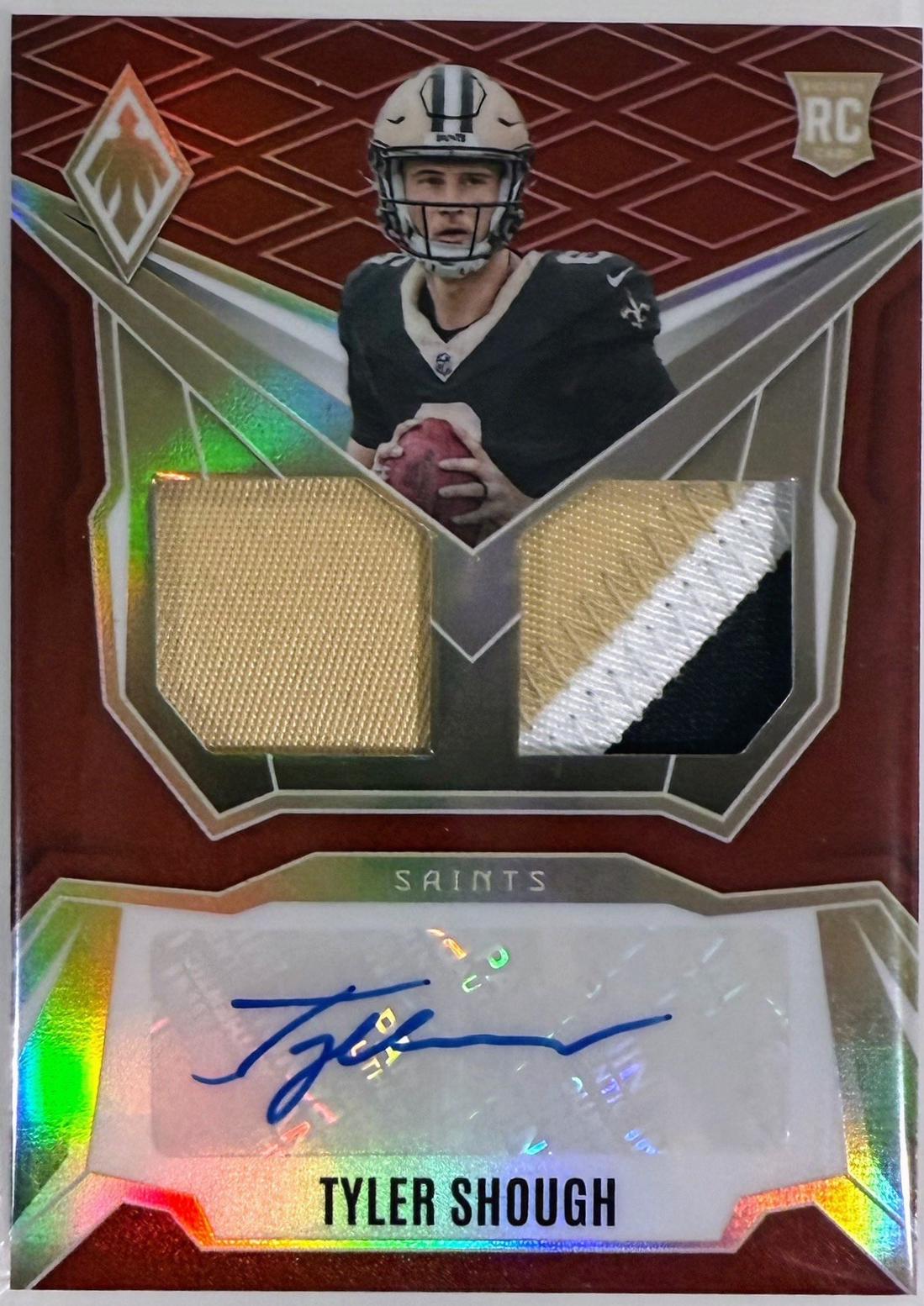 Tyler Shough [Red] #8 Prices | 2025 Panini Phoenix Dual Rookie