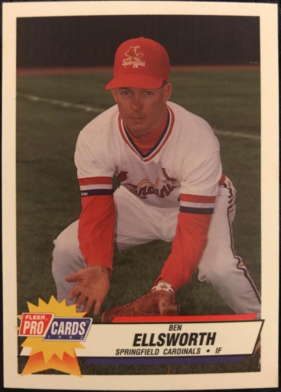 Ben Ellsworth #1857 Baseball Cards 1993 Fleer ProCards