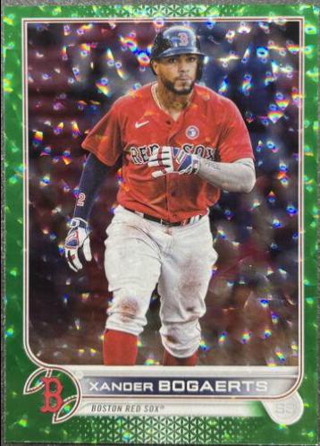 Xander Bogaerts [Green Foilboard] #8