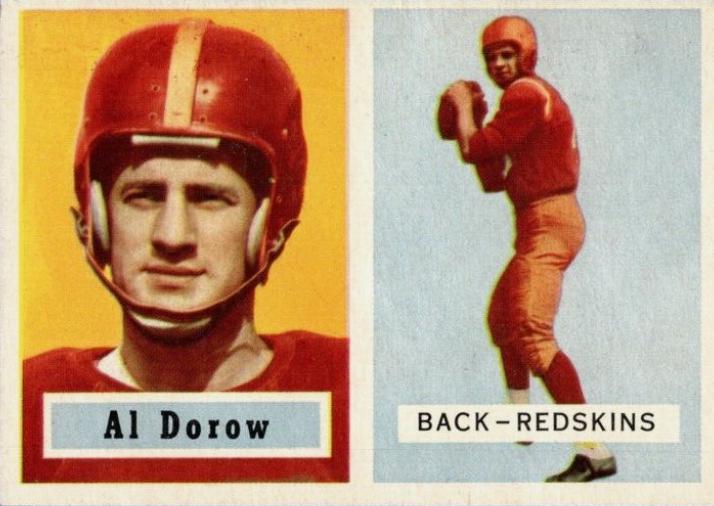 Al Dorow #24 Football Cards 1957 Topps
