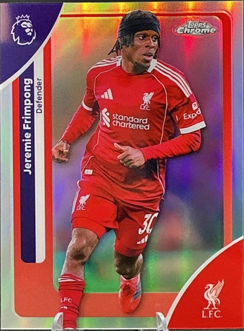 Jeremie Frimpong [Refractor] #114 Prices | 2026 Topps Chrome
