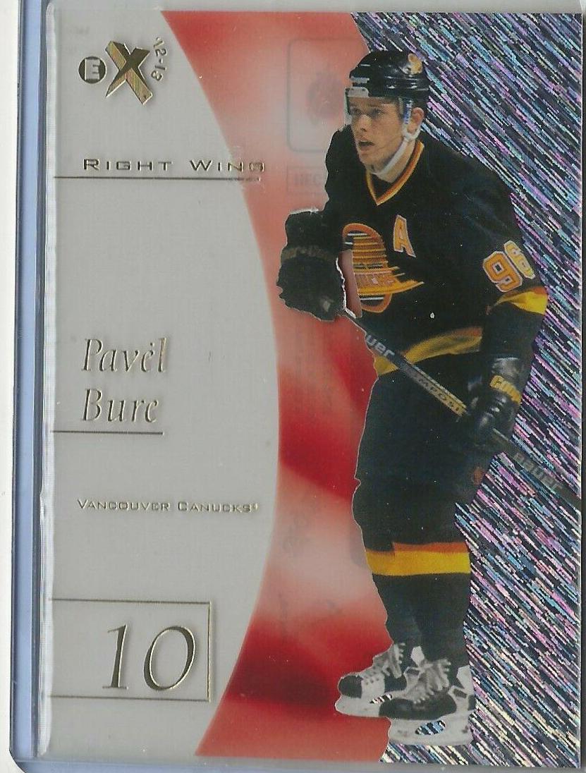 Pavel Bure #7 Hockey Cards 2012 Fleer Retro
