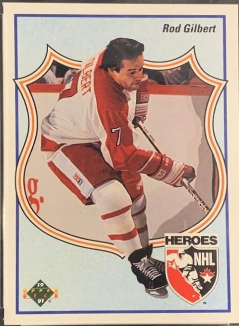 Rod Gilbert #512 Hockey Cards 1990 Upper Deck