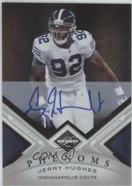 Jerry Hughes #176 2010 Panini Limited Football