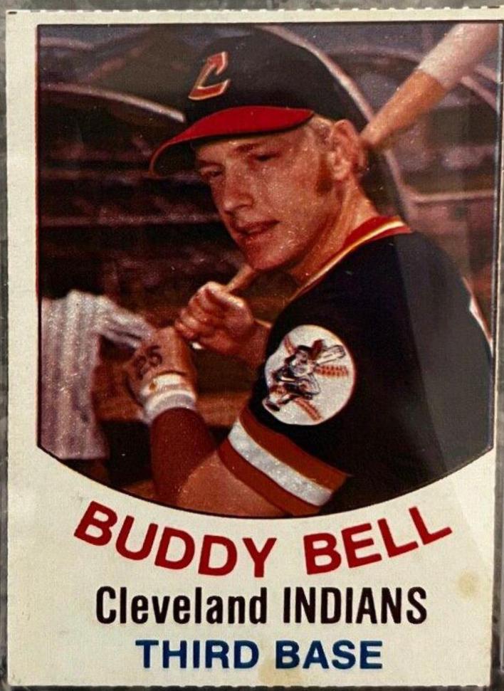 Buddy Bell #69 Baseball Cards 1977 Hostess Twinkies Hand Cut
