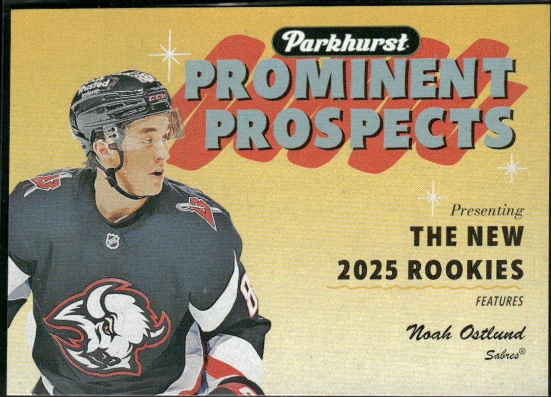 Noah Ostlund #PP-6 2025-26 Parkhurst Hockey Prominent Prospects