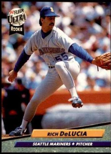 Rich DeLucia #122 Baseball Cards 1992 Ultra