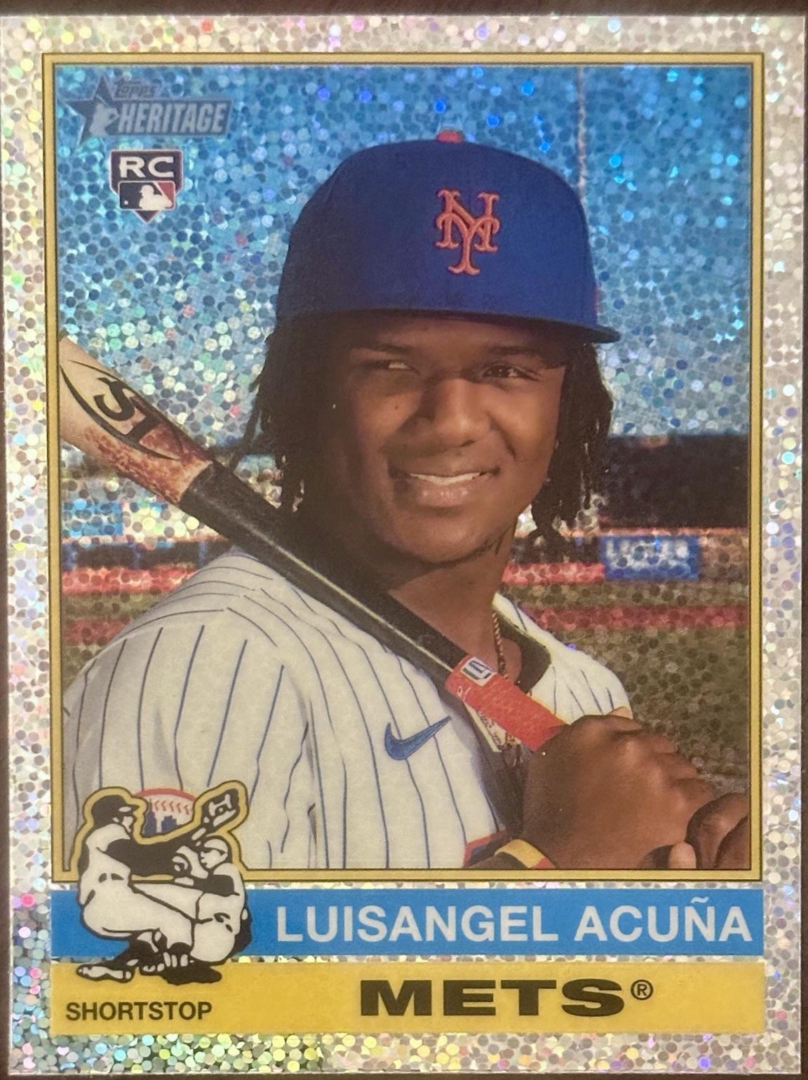 Luisangel Acuna [Silver Sparkle Variation] #274