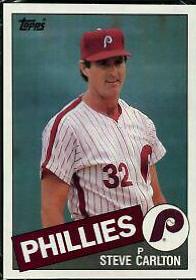 Steve Carlton #24 Baseball Cards 1985 Topps Super
