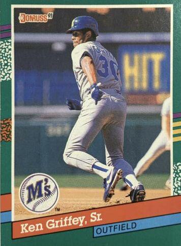 Ken Griffey Sr. #452 Baseball Cards 1991 Donruss