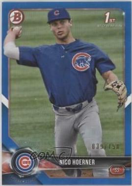 Nico Hoerner [Blue] #BD-165