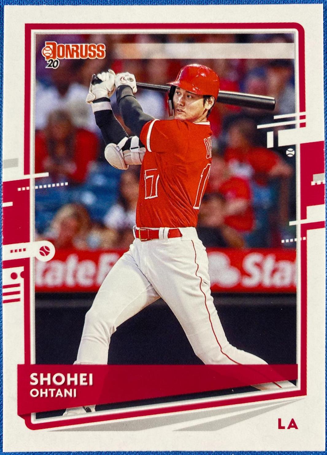 Shohei Ohtani #94 Baseball Cards 2020 Panini Donruss
