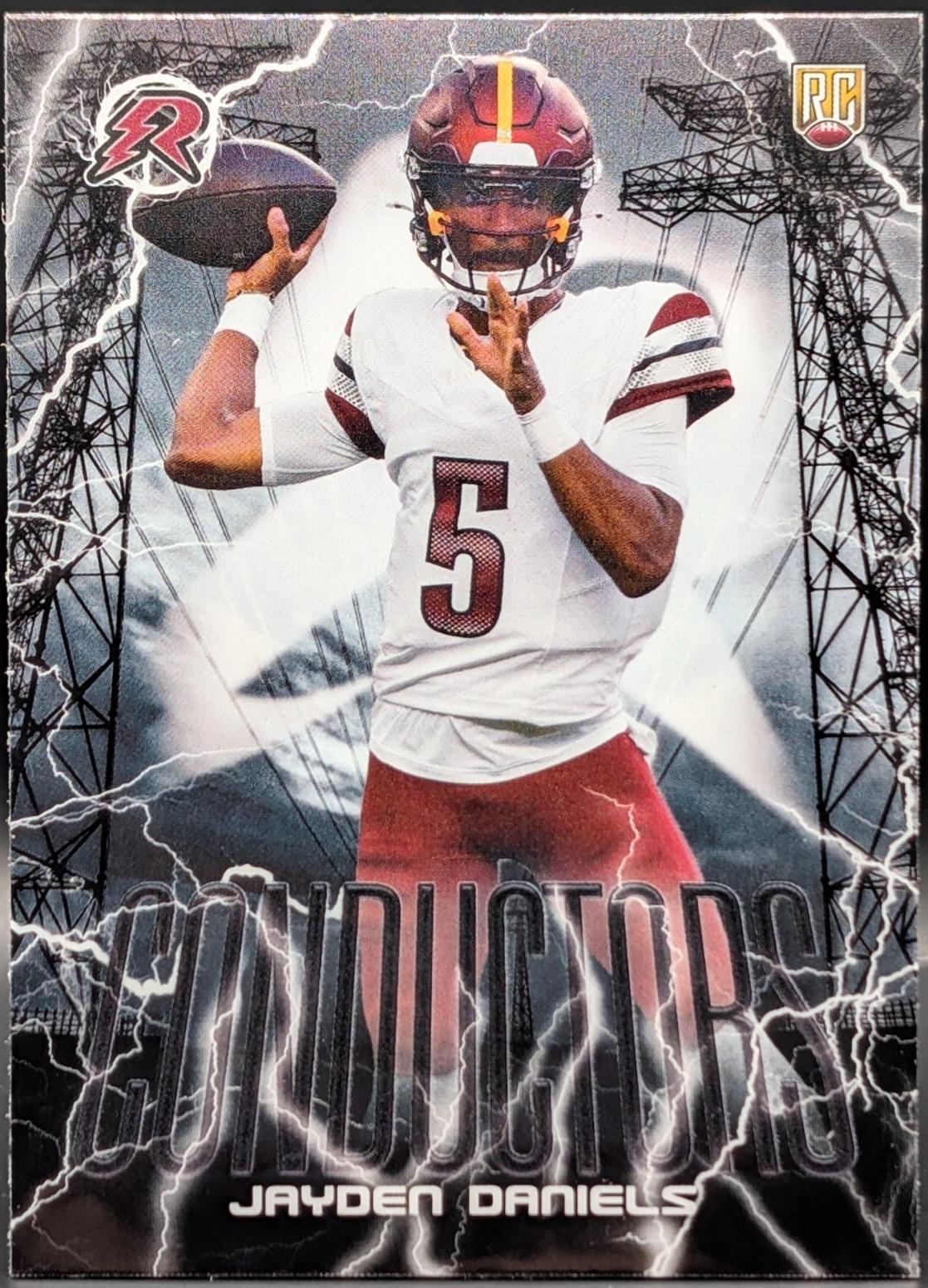 Jayden Daniels #C-6 Football Cards 2024 Topps Resurgence Conductors