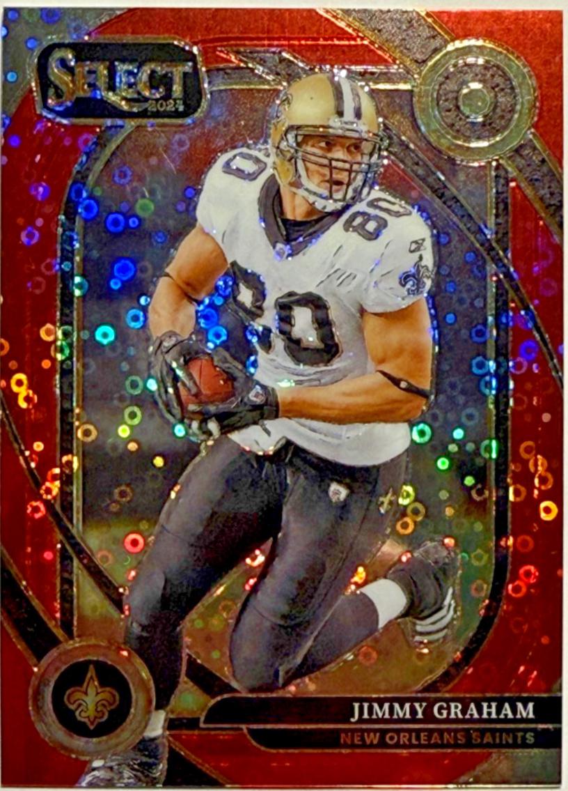 Jimmy Graham [Red Disco Prizm] #269 Prices | 2024 Panini Select ...