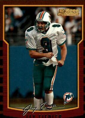 Jay Fiedler #18 Football Cards 2000 Bowman