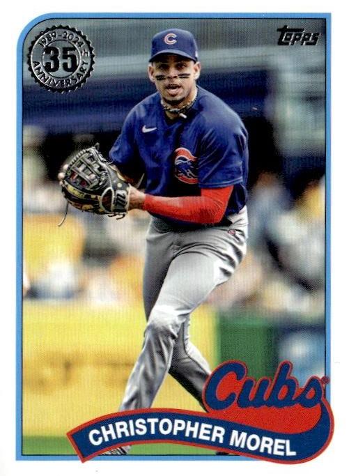 Christopher Morel #89B-62 2024 Topps 1989 35th Anniversary Series One Baseball