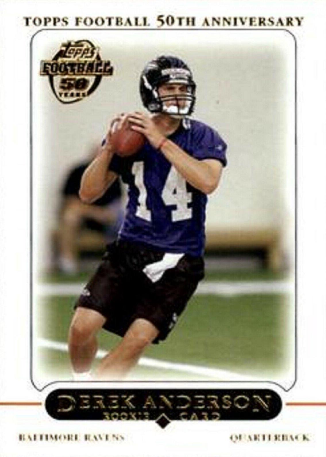 Derek Anderson #397 Football Cards 2005 Topps