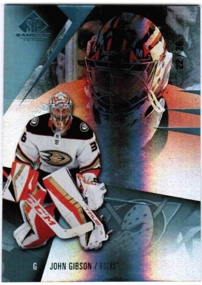 John Gibson #53 2023-24 SP Game Used Hockey