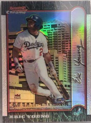 Eric Young #45 Baseball Cards 1999 Bowman Chrome International
