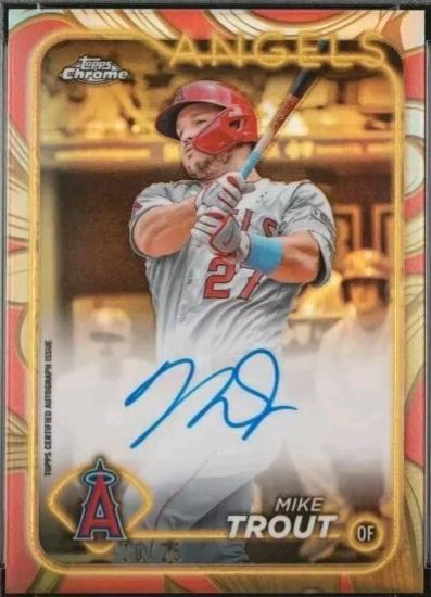 Mike Trout [Rose Gold Gold] #CGA-MT