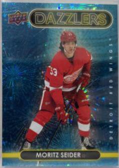 Moritz Seider #DZ-67 Hockey Cards 2021 Upper Deck Dazzlers