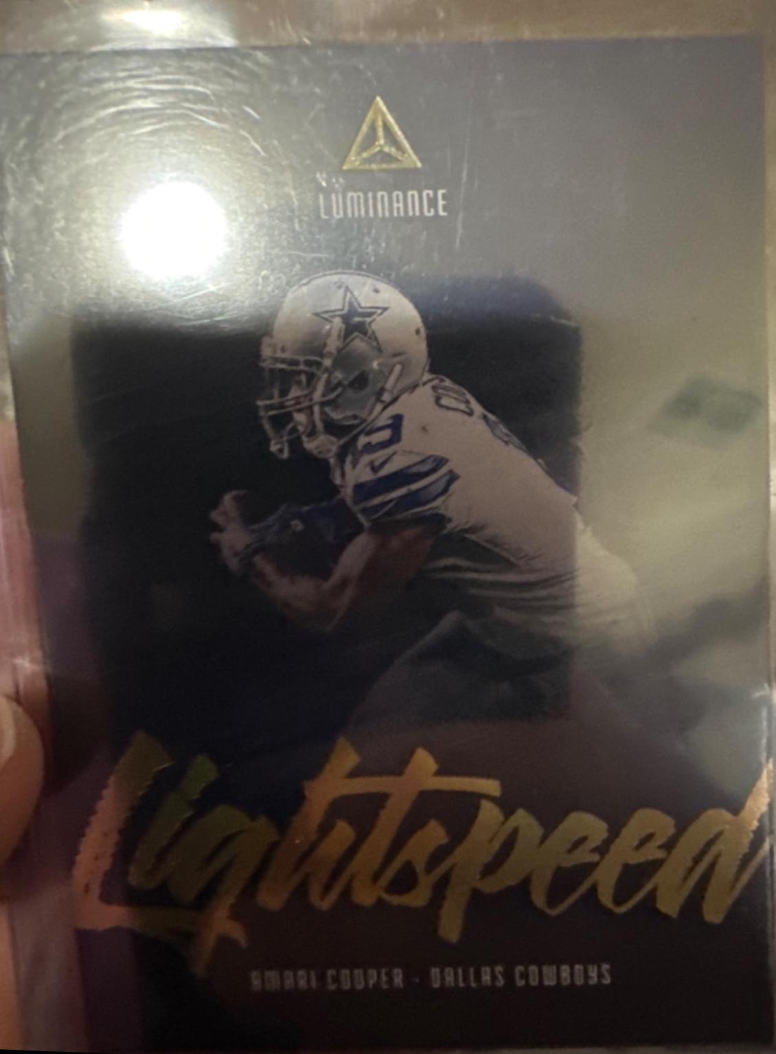 Amari Cooper #LS16 Football Cards 2019 Panini Luminance Lightspeed