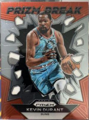 Kevin Durant #7 Basketball Cards 2023 Panini Prizm Prizm Break