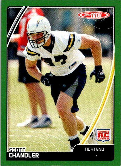 Scott Chandler #495 Football Cards 2007 Topps Total