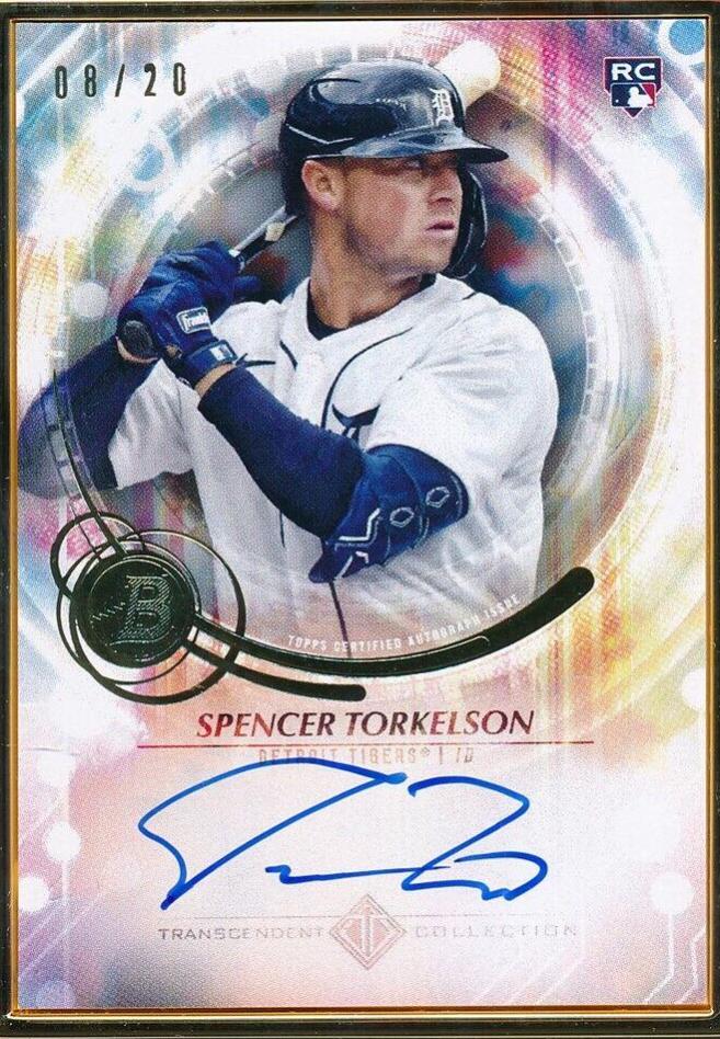 Spencer Torkelson #TCAV-ST 2022 Bowman Transcendent Autographs Baseball
