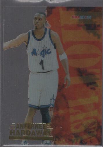 Anfernee Hardaway #5 Basketball Cards 1996 Hoops Hot List