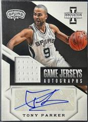 Tony Parker #46 Basketball Cards 2013 Panini Innovation Game Jerseys Autographs Prices