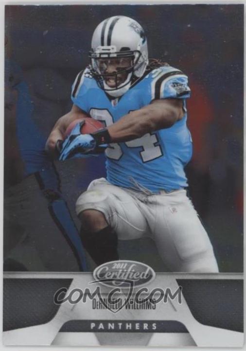 DeAngelo Williams #20 Football Cards 2011 Panini Certified