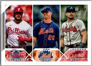 Austin Riley, Kyle Schwarber, Pete Alonso
