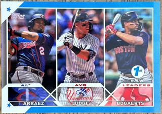 Luis Arraez, Aaron Judge, Xander Bogaerts