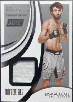 Zabit Magomedsharipov #M-ZMG Ufc Cards 2021 Panini Immaculate UFC Materials