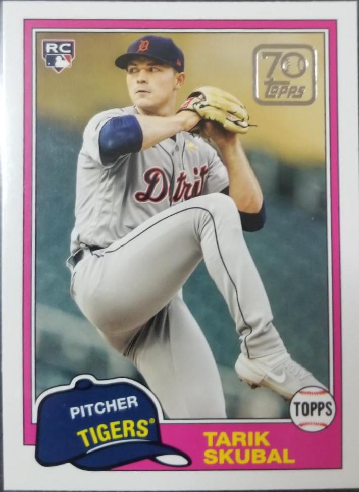Tarik Skubal #70YT-31 Baseball Cards 2021 Topps 70 Years of Baseball