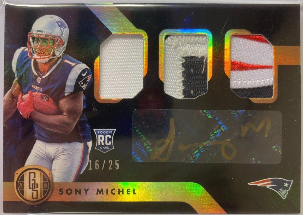 Sony Michel [Jersey Autograph Prime] #209