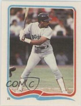 Jim Rice #23 Baseball Cards 1985 Fleer Star Stickers
