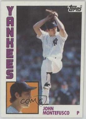 1984 Topps John Montefusco #761 card