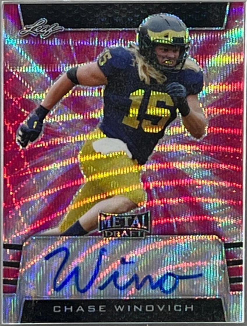 Chase Winovich [Pink Wave] #BA-CW3