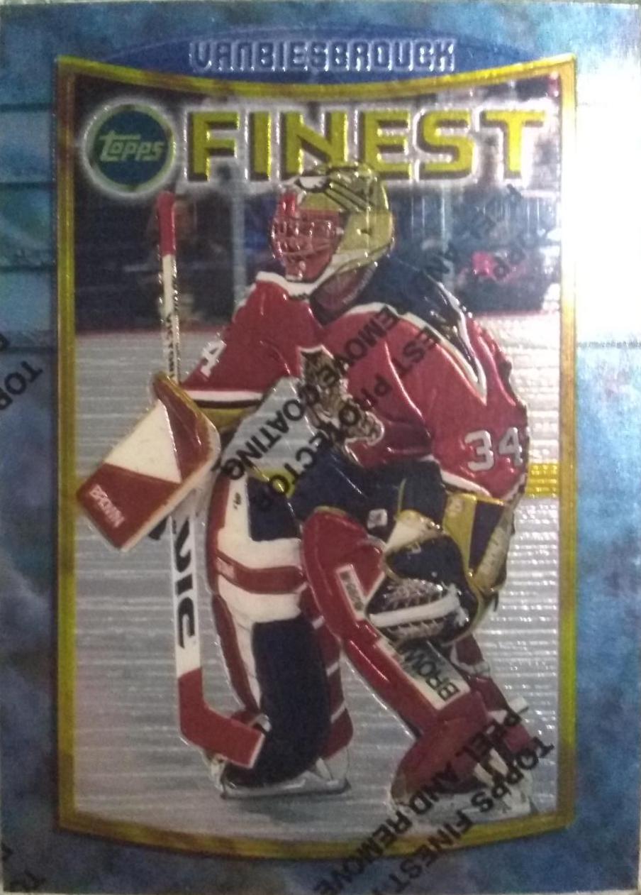 John Vanbriesbrouck #40 Hockey Cards 1994 Finest