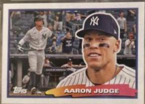 Aaron Judge #88BM-35 Baseball Cards 2022 Topps Archives 1988 Big Minis