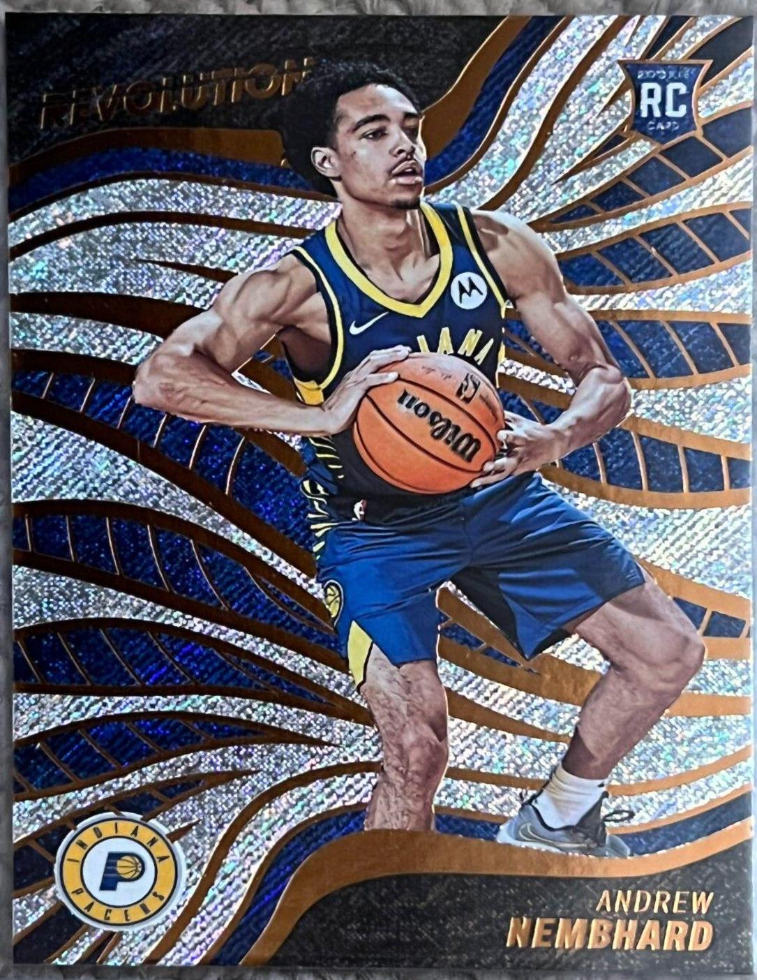 Andrew Nembhard #116 Basketball Cards 2022 Panini Revolution