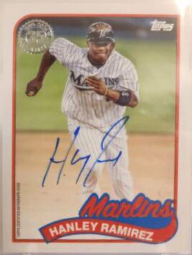 Hanley Ramirez #89BA-HR 2024 Topps 1989 Autograph Baseball