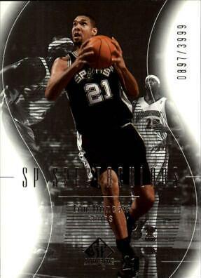 Tim Duncan #95 2003-04 SP Authentic Basketball