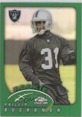 Phillip Buchanon #227 2002 Topps Chrome Football