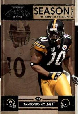 Santonio Holmes #78 Football Cards 2008 Playoff Contenders