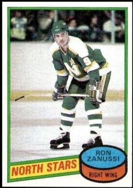 Ron Zanussi #192 1980-81 Topps Hockey